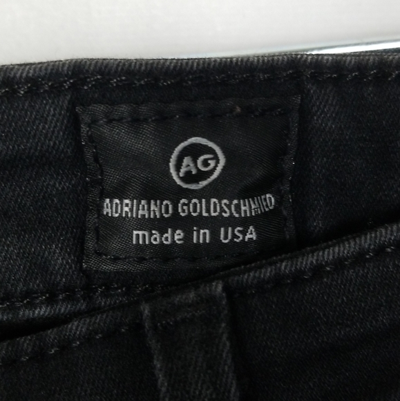 AG The Remi Ankle Studded Strip Sides Skinny Jeans - Picture 12 of 13